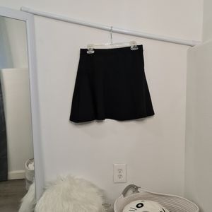 Black skater skirt